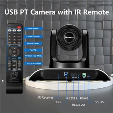 Ráðstefnusalur myndbandsfundabúnaður