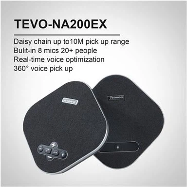 TEVO-A6T handfrjáls tvíhliða hátalarasími 2 mac fyrir fundarherbergisborð